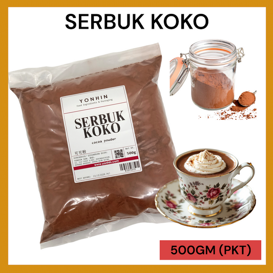SERBUK KOKO 500GM PER PKT