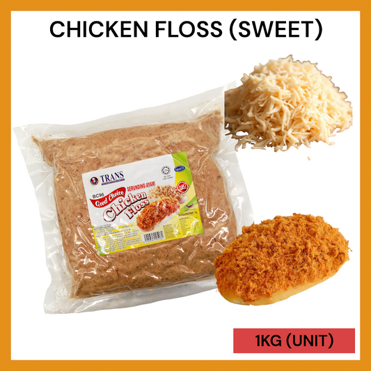 CHICKEN FLOSS (SWEET-BC96) 1KG PER UNIT