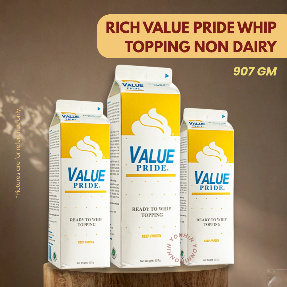 RICH VALUE PRIDE WHIP TOPPING NON DAIRY (05359) 907GM-UNIT