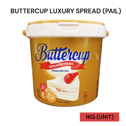 BUTTERCUP LUXURY SPREAD (PAIL) 1KG PER UNIT