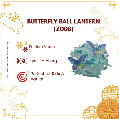 BUTTERFLY BALL LANTERN (Z008)-UNIT
