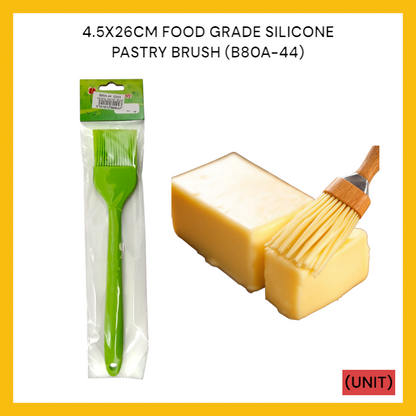 4.5X26CM FOOD GRADE SILICONE PASTRY BRUSH (B80A-44) PER UNIT