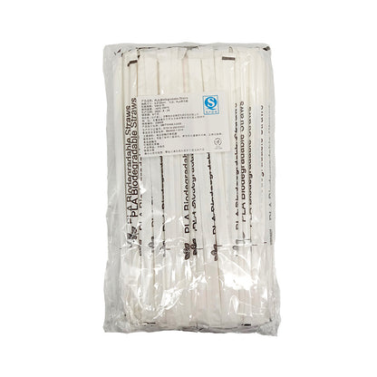 6X230MM BIODEGRADABLE STRAW (INDIVIDUAL PACK) 100'S Per Pack