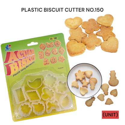 PLASTIC BISCUIT CUTTER NO.150 PER UNIT