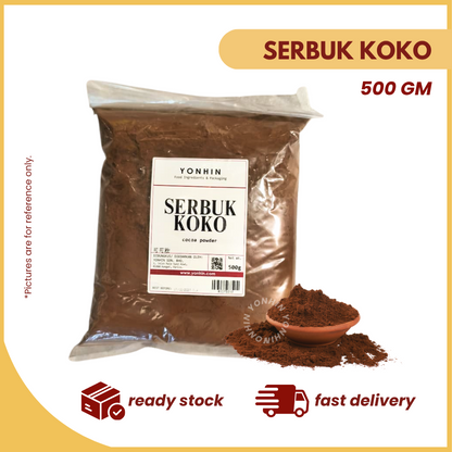 SERBUK KOKO 500GM-PKT-R
