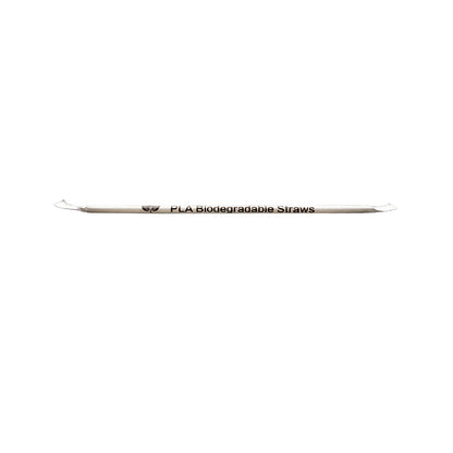 6X230MM BIODEGRADABLE STRAW (INDIVIDUAL PACK) 100'S Per Pack
