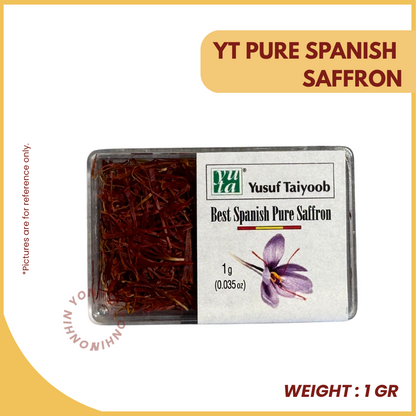 YT PURE SPANISH SAFFRON 1GM-UNIT