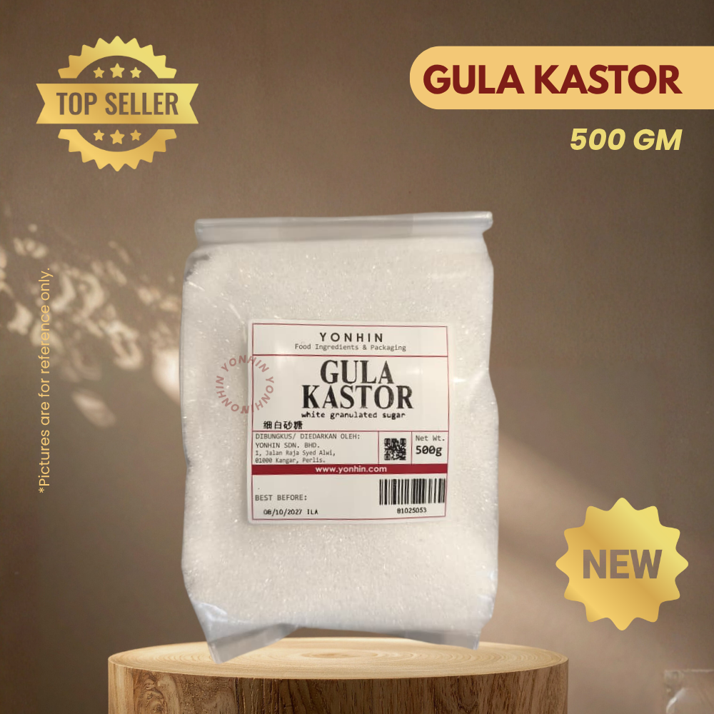 GULA KASTOR 500GM-PKT-R