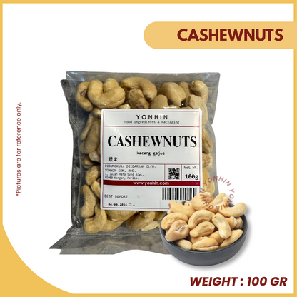 CASHEWNUTS 100GM-PKT-R