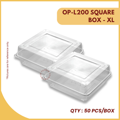OP-L200 SQUARE BOX - XL -PKT-50