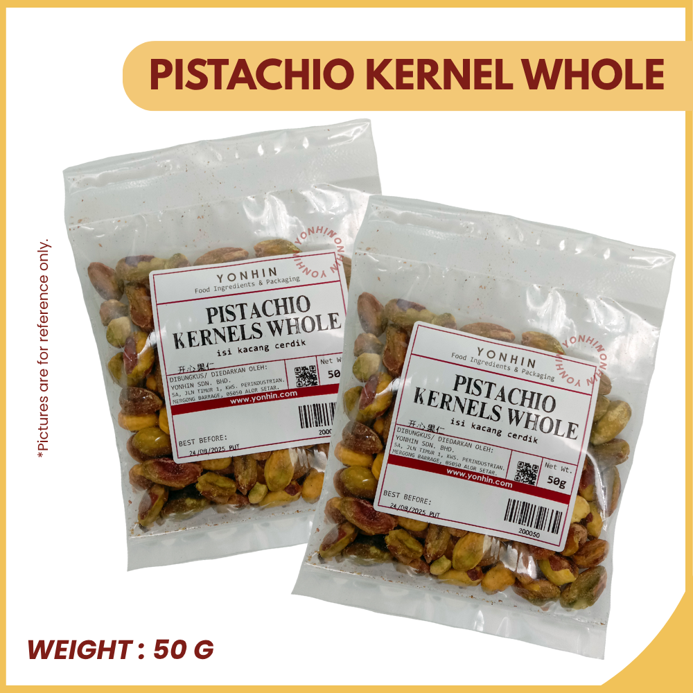 PISTACHIO KERNEL WHOLE 50G-PKT-R