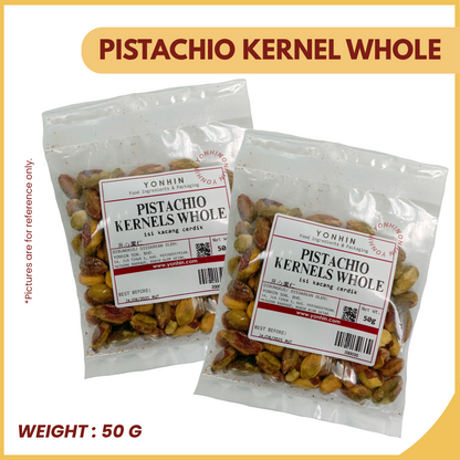PISTACHIO KERNEL WHOLE 50G-PKT-R