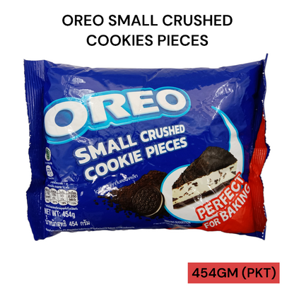 OREO SMALL CRUSHED COOKIE PIECES 454GM PER UNIT
