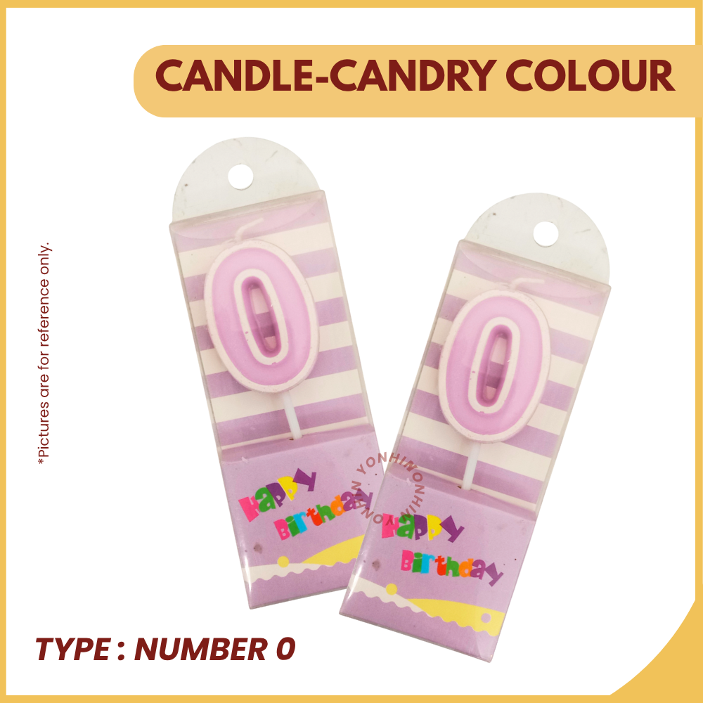 CANDLE-CANDRY COLOUR NUMBER 0-UNIT