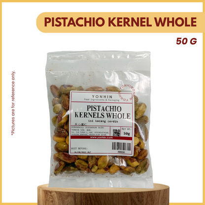 PISTACHIO KERNEL WHOLE 50G-PKT-R