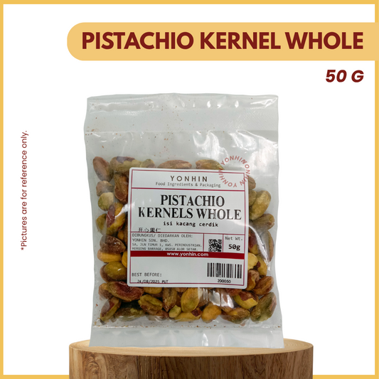PISTACHIO KERNEL WHOLE 50G-PKT-R