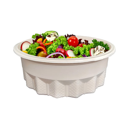 BIODEGRADABLE DISPOSABLE BOWL LUNCH BOX 800CC 30pcs Per Pack