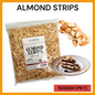 ALMOND STRIPS 500GM PER PKT