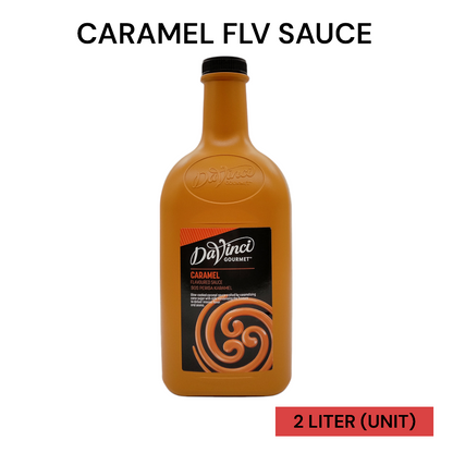 DA VINCI GOURMET CARAMEL FLV SAUCE 2 LITER PER UNIT