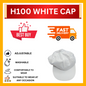 H100 WHITE CAP (CT-40) (STOK SEDIA ADA)