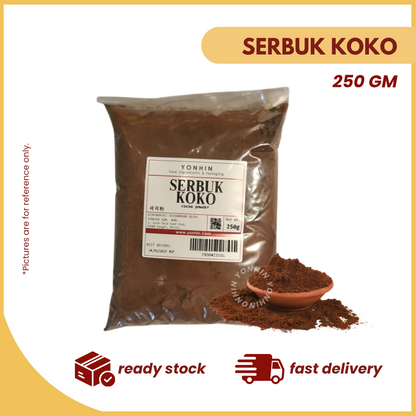 SERBUK KOKO 250GM-PKT-R