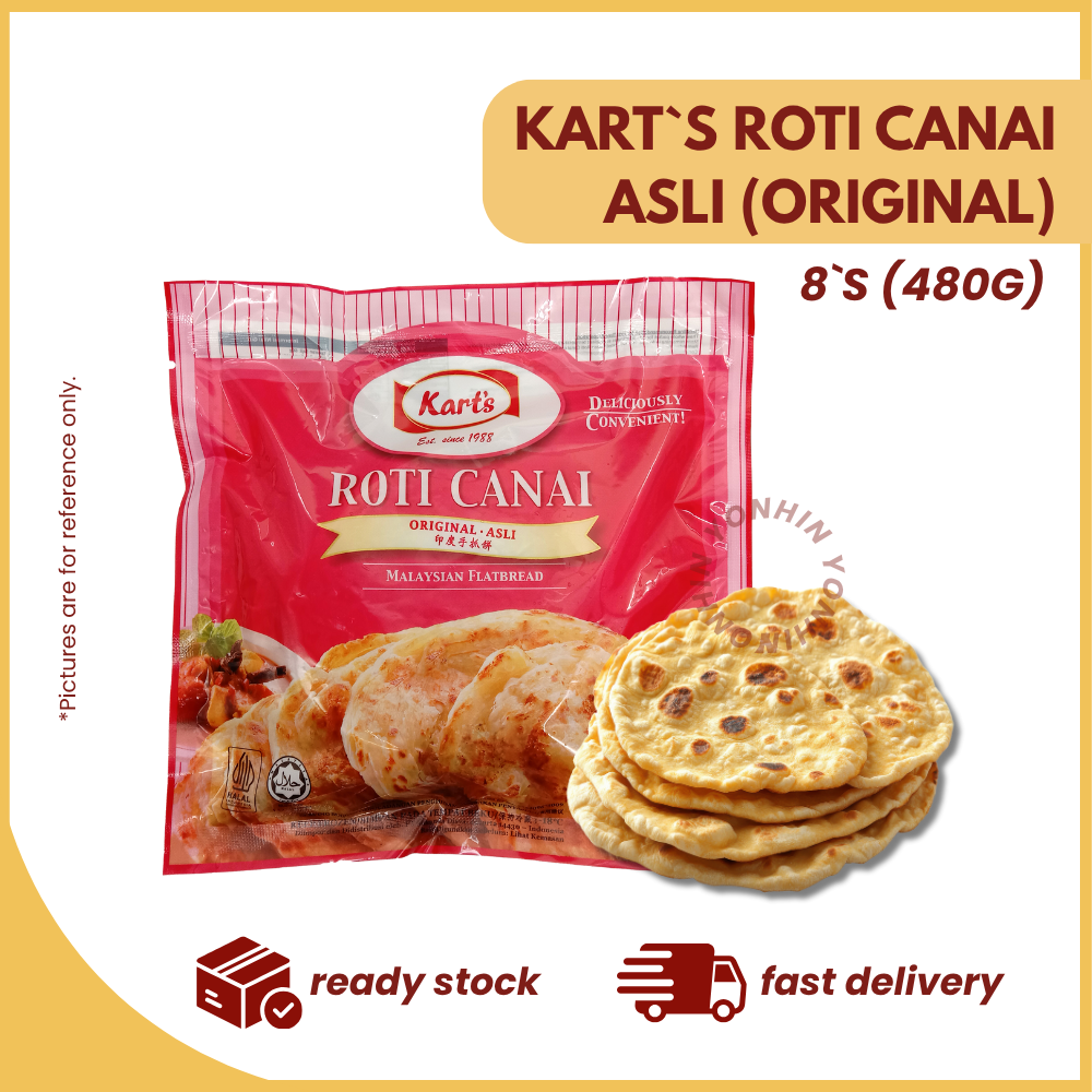 KART`S ROTI CANAI ASLI (ORIGINAL) 8`S 480G-UNIT