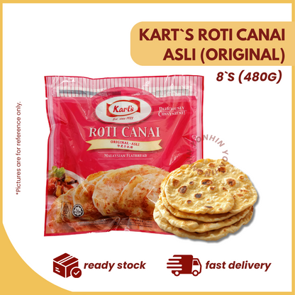 KART`S ROTI CANAI ASLI (ORIGINAL) 8`S 480G-UNIT