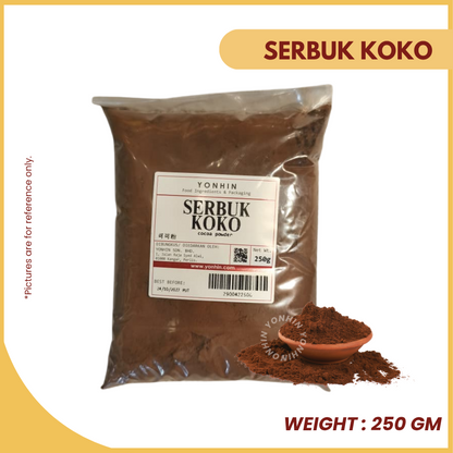 SERBUK KOKO 250GM-PKT-R