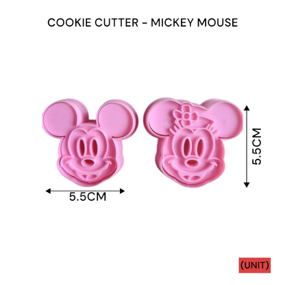COOKIE CUTTER - MICKEY MOUSE PER UNIT
