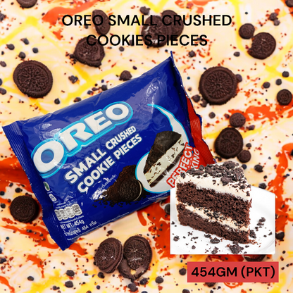 OREO SMALL CRUSHED COOKIE PIECES 454GM PER UNIT