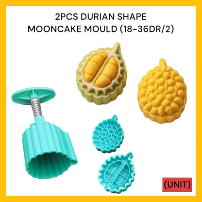 2PCS DURIAN SHAPE MOONCAKE MOULD(18-63DR/2)