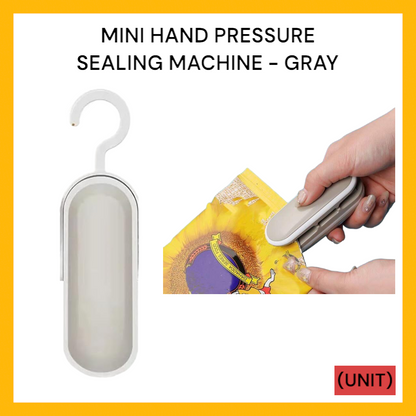MINI HAND PRESSURE SEALING MACHINE-GRAY PER UNIT