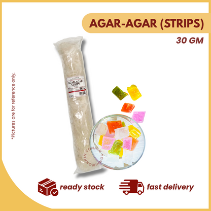 AGAR-AGAR (STRIPS) 30GM-PKT-30G