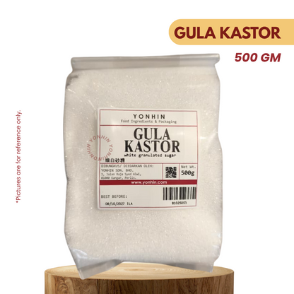 GULA KASTOR 500GM-PKT-R