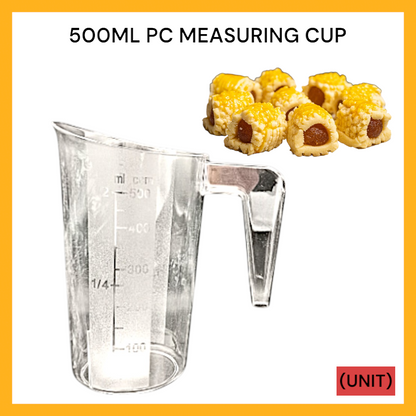 500ML PC MEASURING CUP (PL-1031) PER UNIT