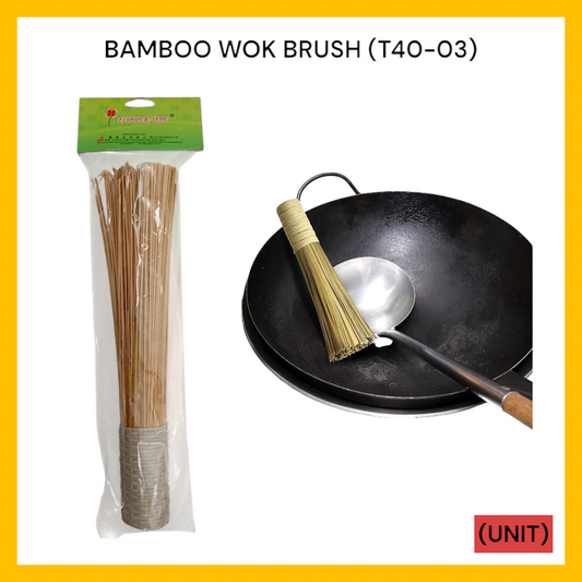 BAMBOO WOK BRUSH (T40-03) PER UNIT