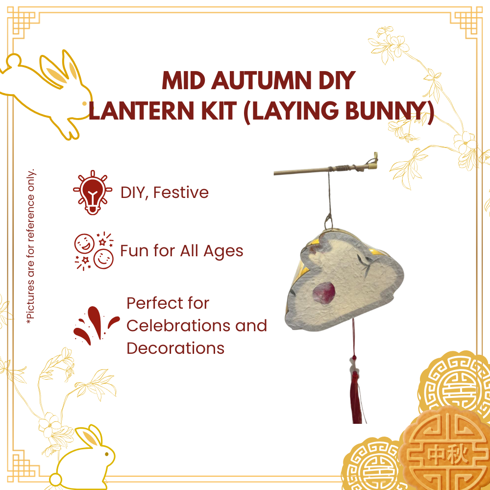 MID AUTUMN DIY LANTERN KIT (LAYING BUNNY)-UNIT