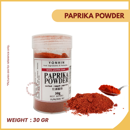 PAPRIKA POWDER 30GM-UNIT