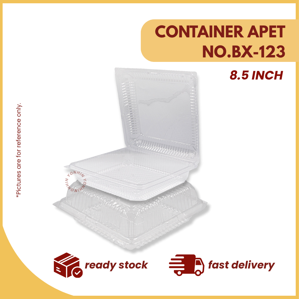CONTAINER APET NO.BX-123 (8.5") (ARO-300) PER UNIT