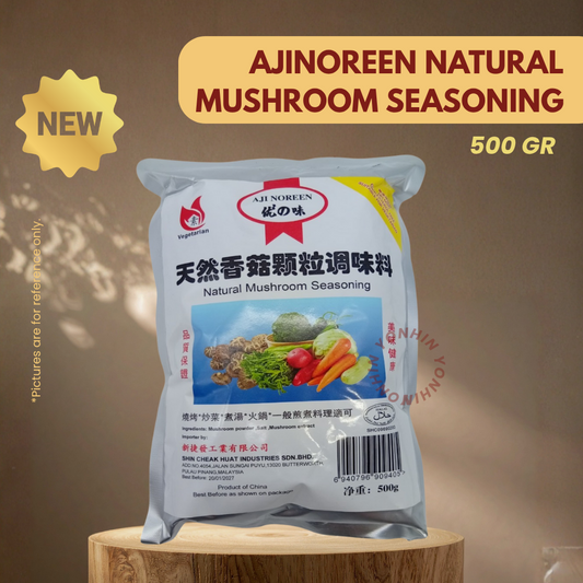 AJINOREEN NATURAL MUSHROOM SEASONING 500G-UNIT
