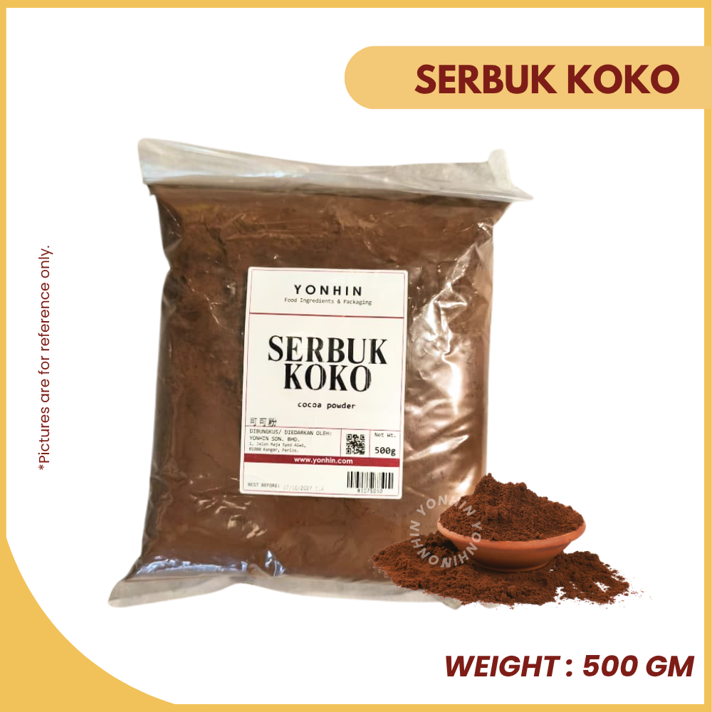 SERBUK KOKO 500GM-PKT-R