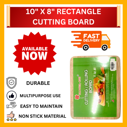 10" X 8" RECTANGLE CUTTING BOARD (DH-108) (READY STOCK)