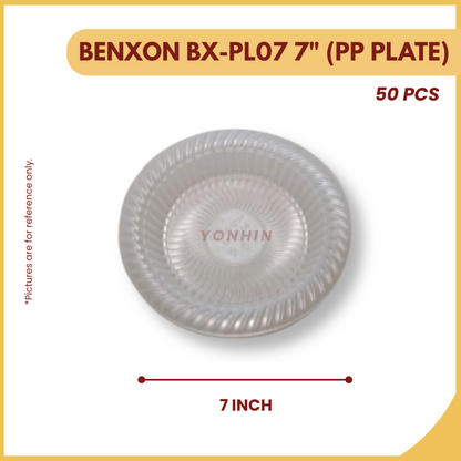 BX-PL07 7" PP PLATE 50PCS-UNIT