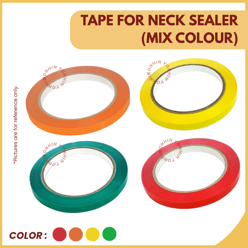 TAPE FOR NECK SEALER (MIX COLOUR)-UNIT