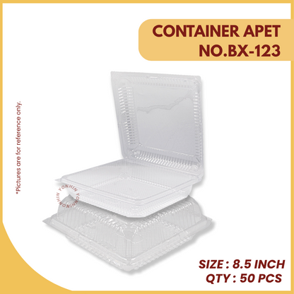 CONTAINER APET NO.BX-123 (8.5") (ARO-300) PER UNIT
