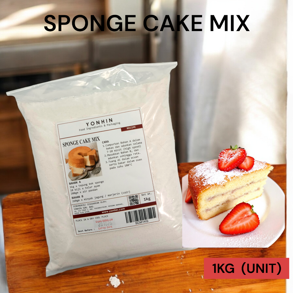 Sponge Mixing SPONGE CAKE MIX 1KG PER UNIT – YONHIN online store