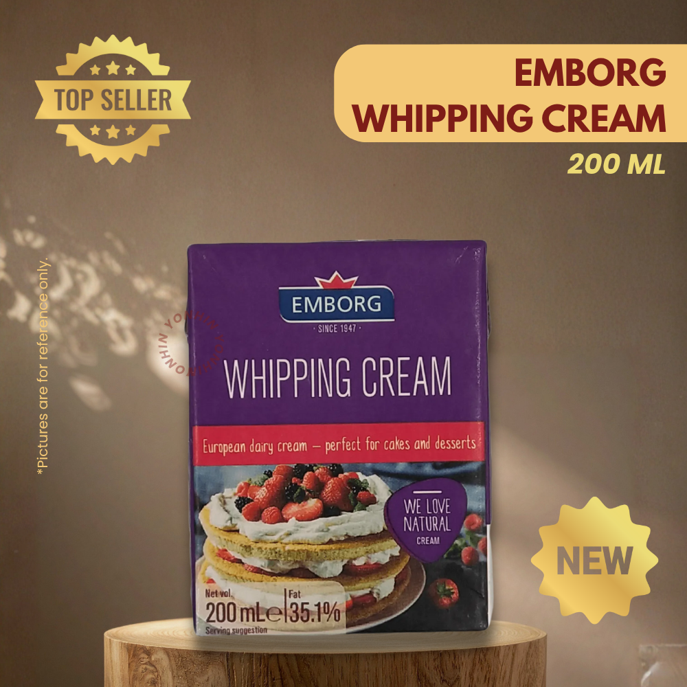 EMBORG WHIPPING CREAM 200ML-UNIT