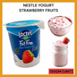 NESTLE YOGURT STRAWBERRY FRUITS 130GM PER UNIT