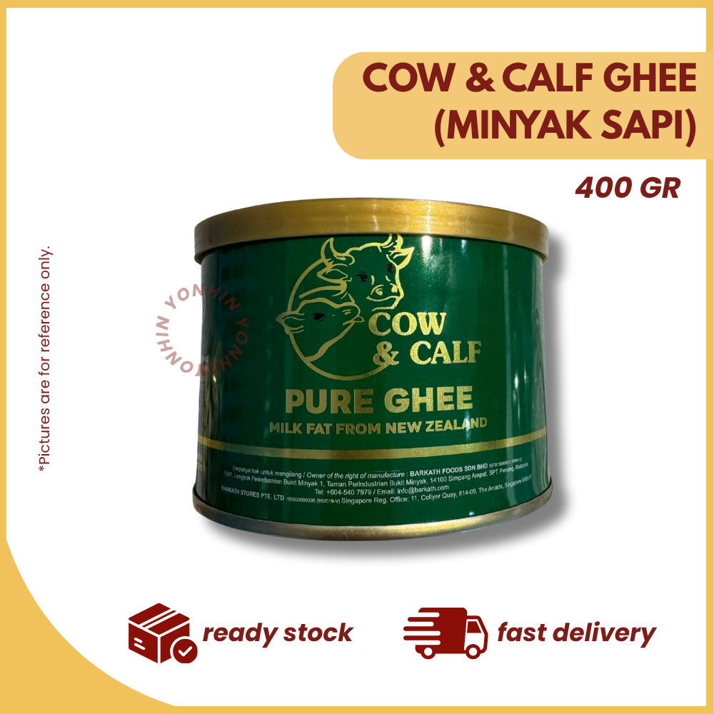COW & CALF GHEE (MINYAK SAPI) 400GM-UNIT