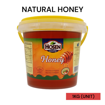 HOSEN NATURAL HONEY 1KG PER UNIT